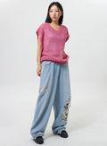 Oversized Ripped Jeans CY324