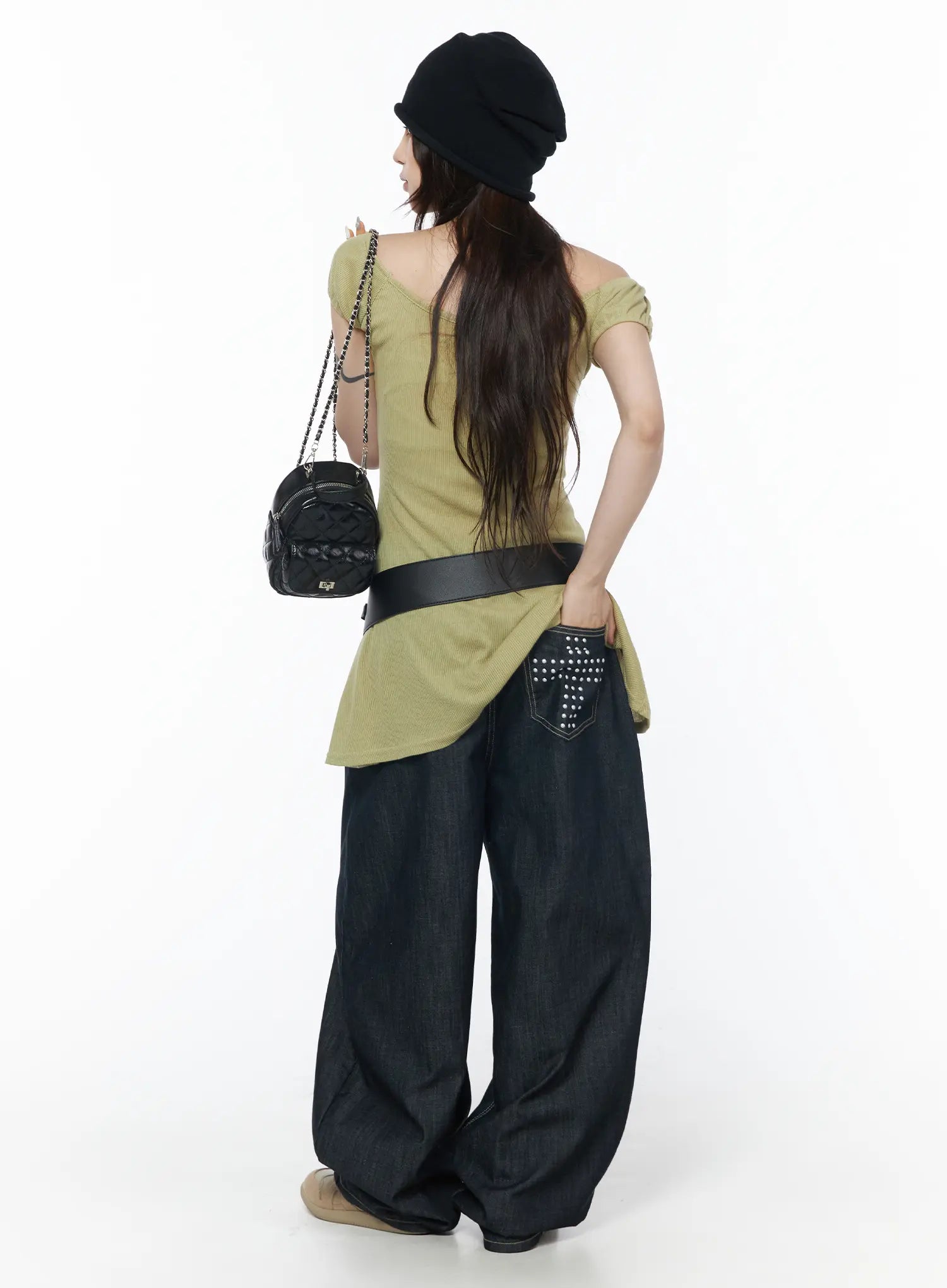 Adira Baggy Wide Jeans CU510