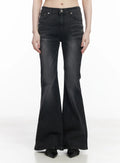 Gio Washed Bootcut Jeans CM524