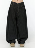 Soli No-Fade Baggy Jeans IU522