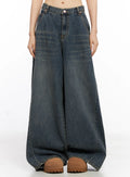 Skyler Washed Balloon Fit Jeans IN503