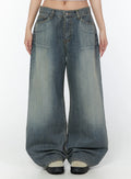 Stacy Vintage Wide Leg Jeans CY518
