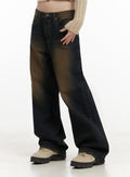 Alexia Washed Denim Wide-Leg Jeans ID402