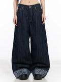 Raya Cuffed Baggy Jeans CF518