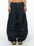 Juju Vintage Style Baggy Jeans CA516