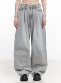 Melisa Washed Wide-Fit Jeans CU506