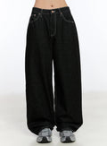 Athe Wide Stripe Jeans CA506