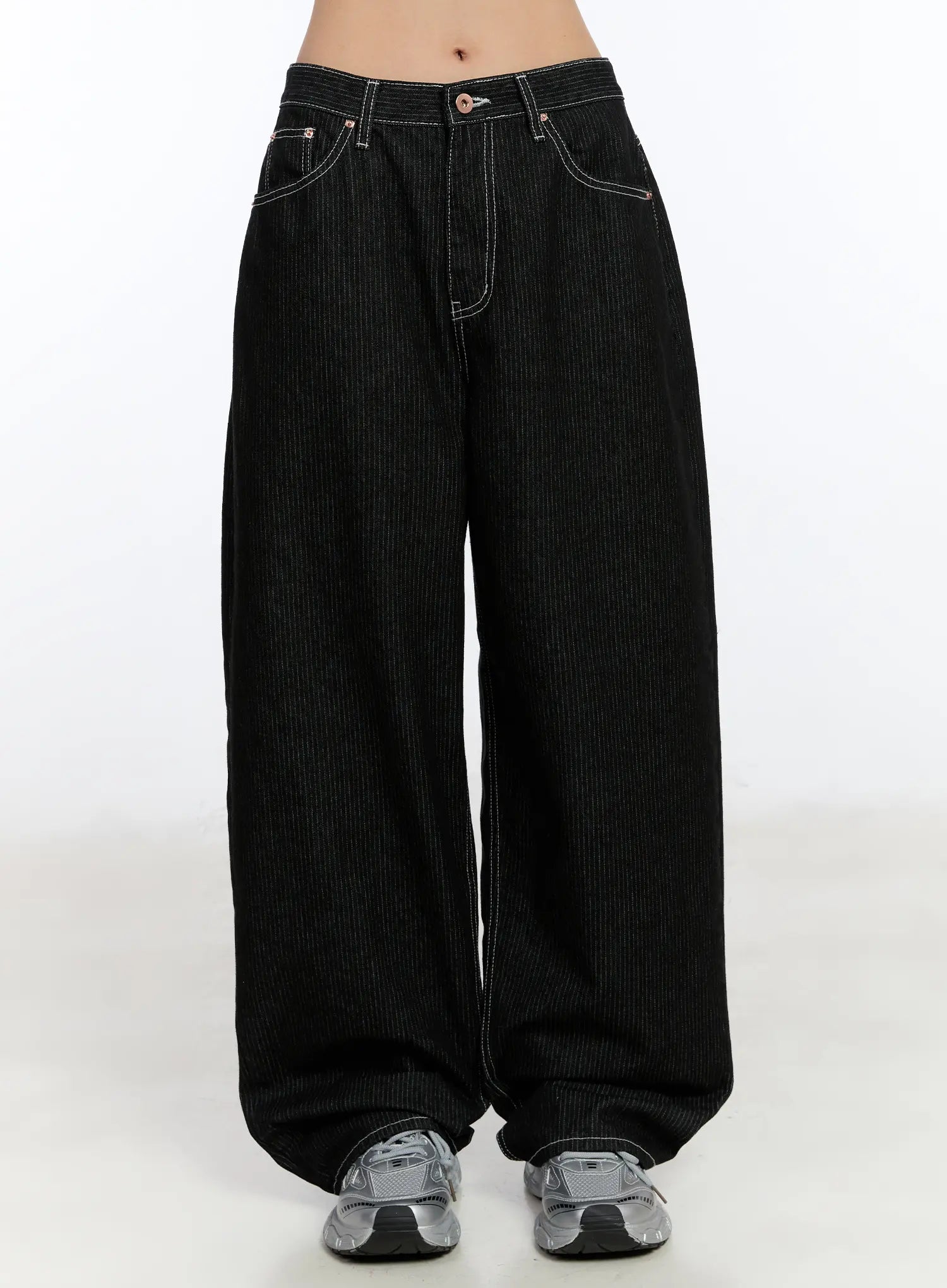 Athe Wide Stripe Jeans CA506