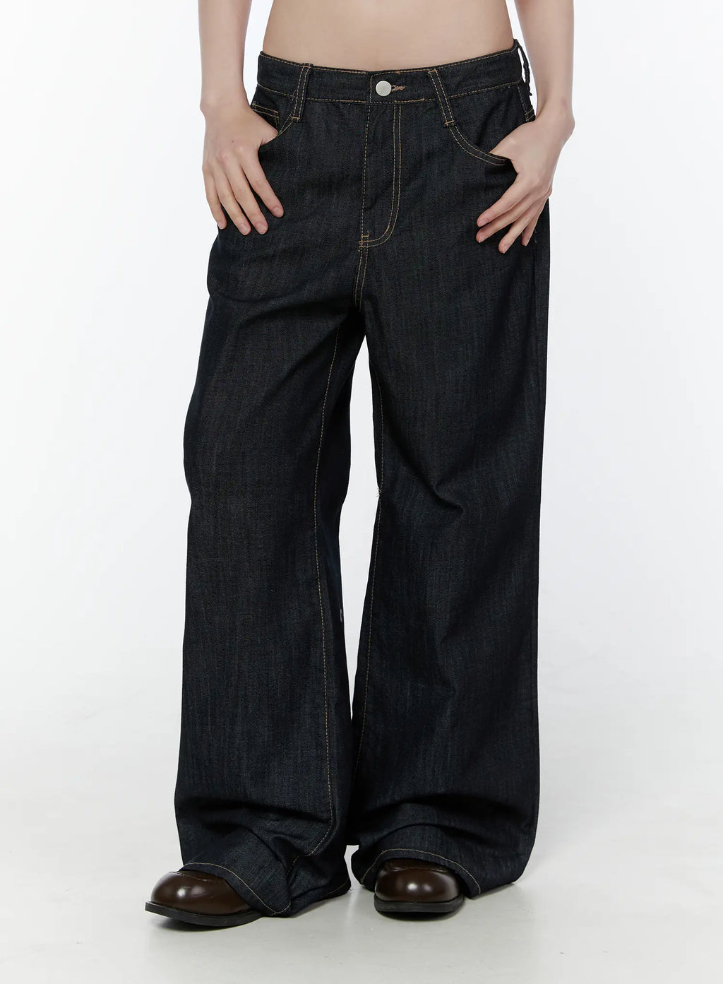 Alou No-Fade Wide-Leg Jeans CU505