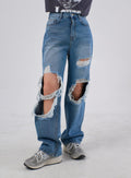 Ripped Knee Jeans IA305