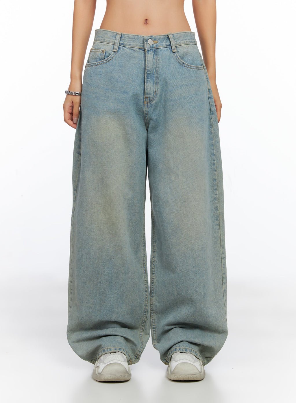 Remi Washed Baggy Jeans CO515