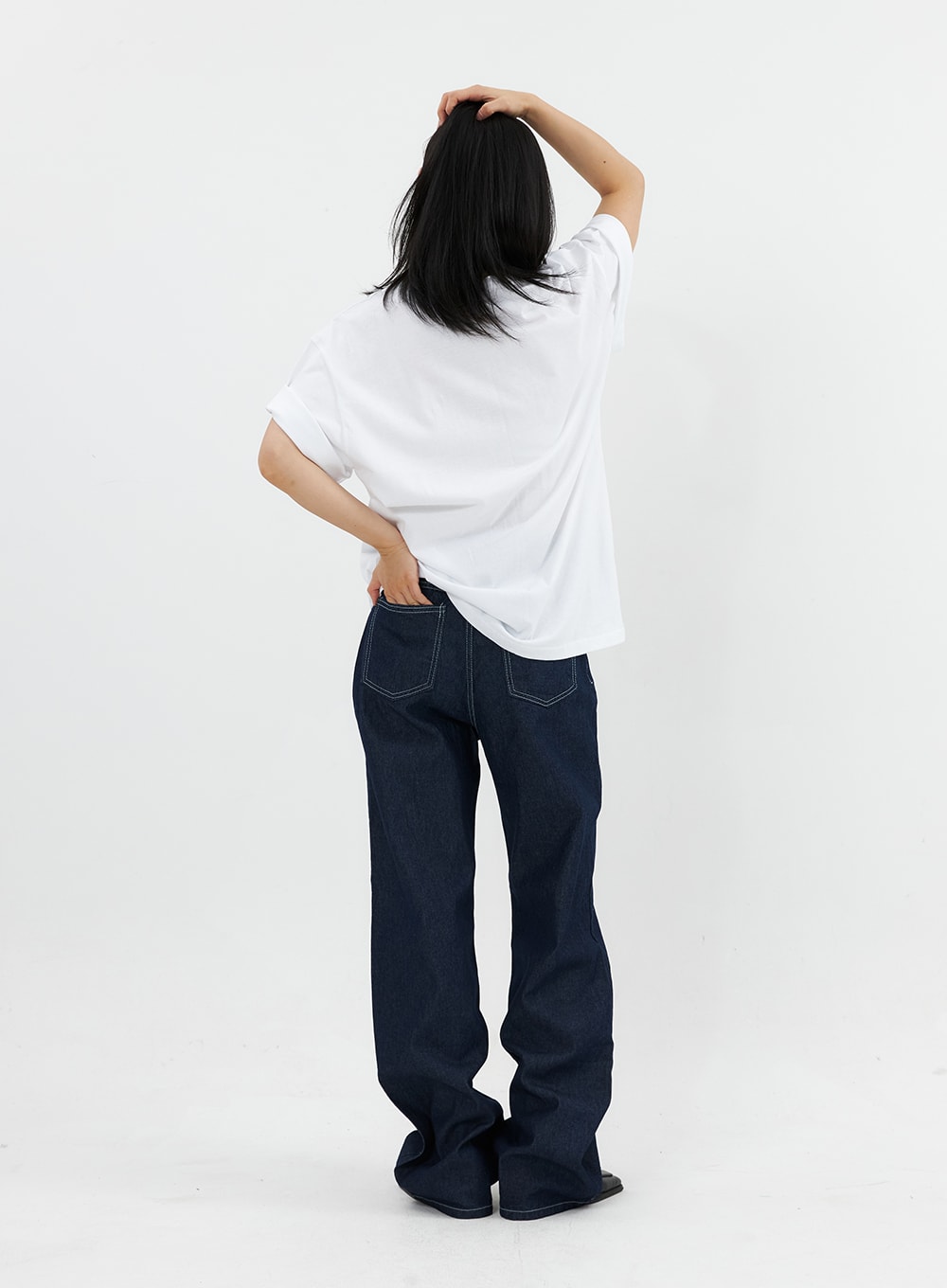 Stitched Jeans OO305
