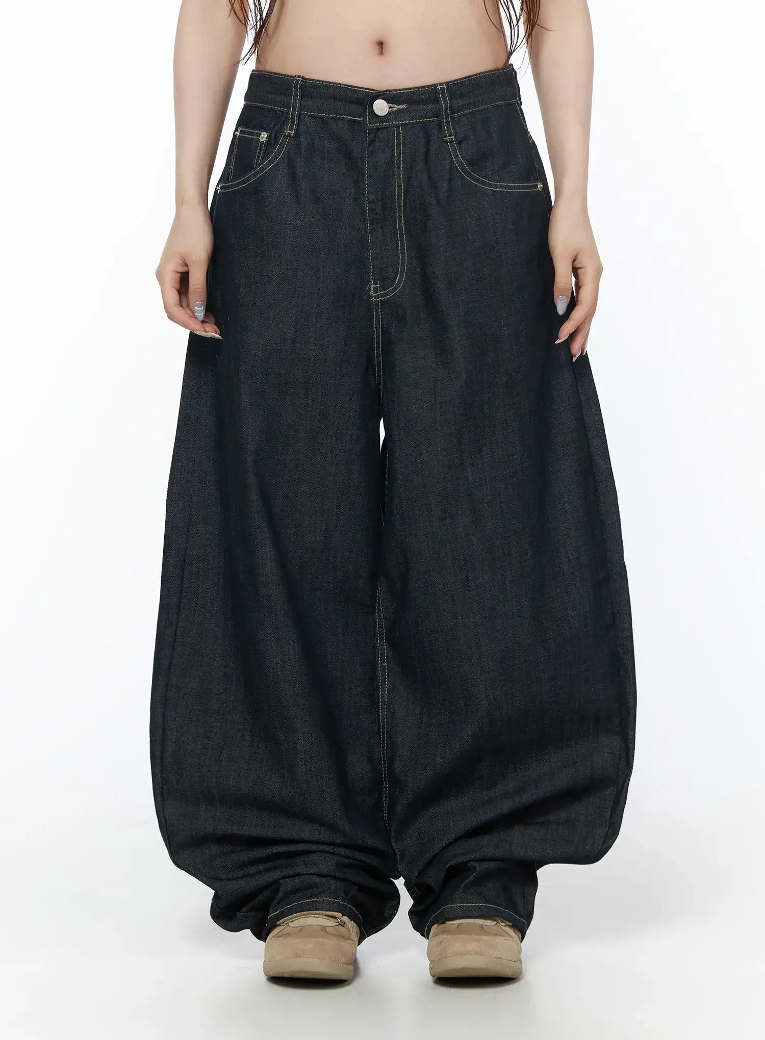 Adira Baggy Wide Jeans CU510