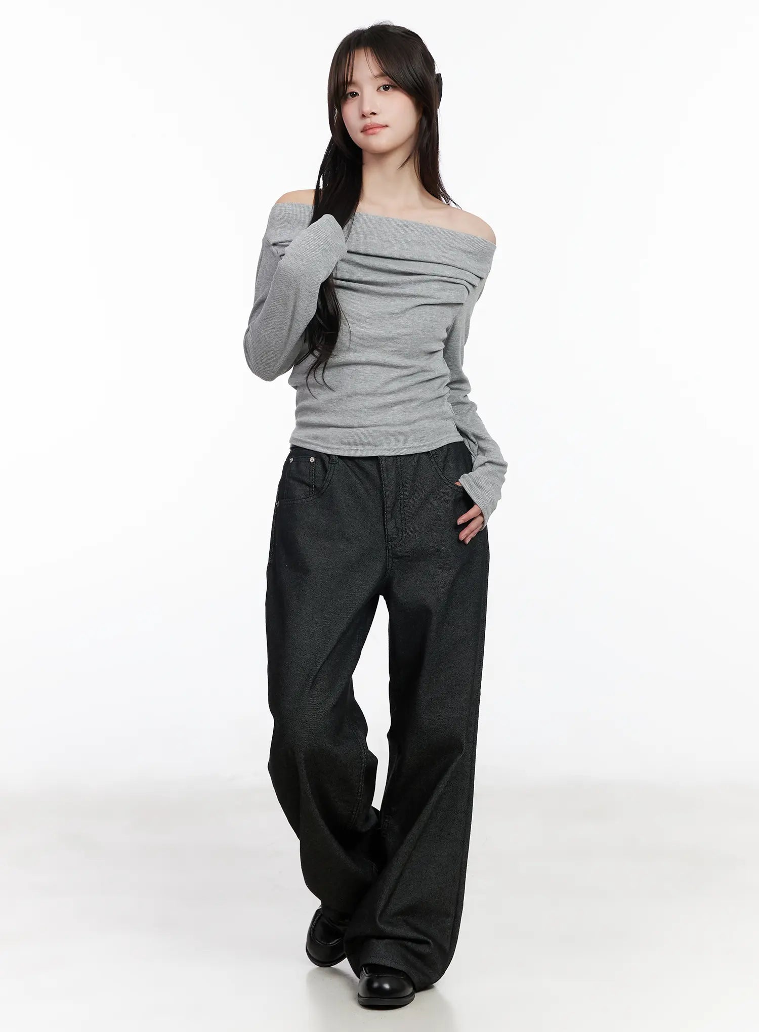 Ashton Wide Leg Jeans CM531