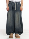Men's Summer Drawstring Jeans IY508