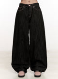 Trinity Stitched Baggy Jeans CM510