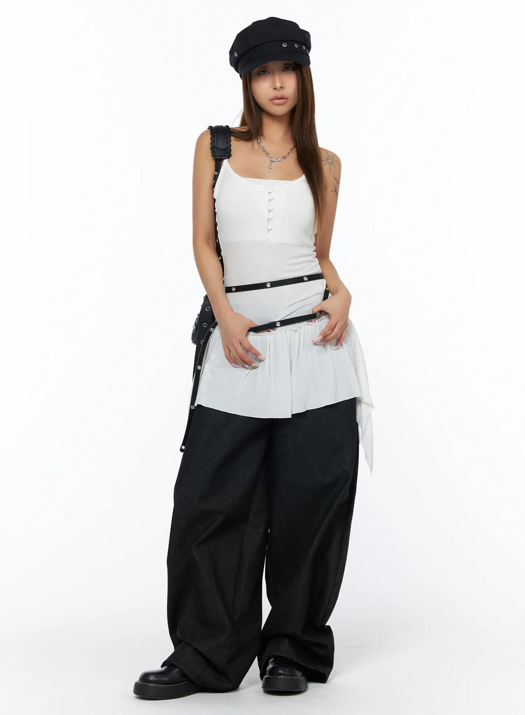 Teagan Classic Wide Leg Jeans CA516
