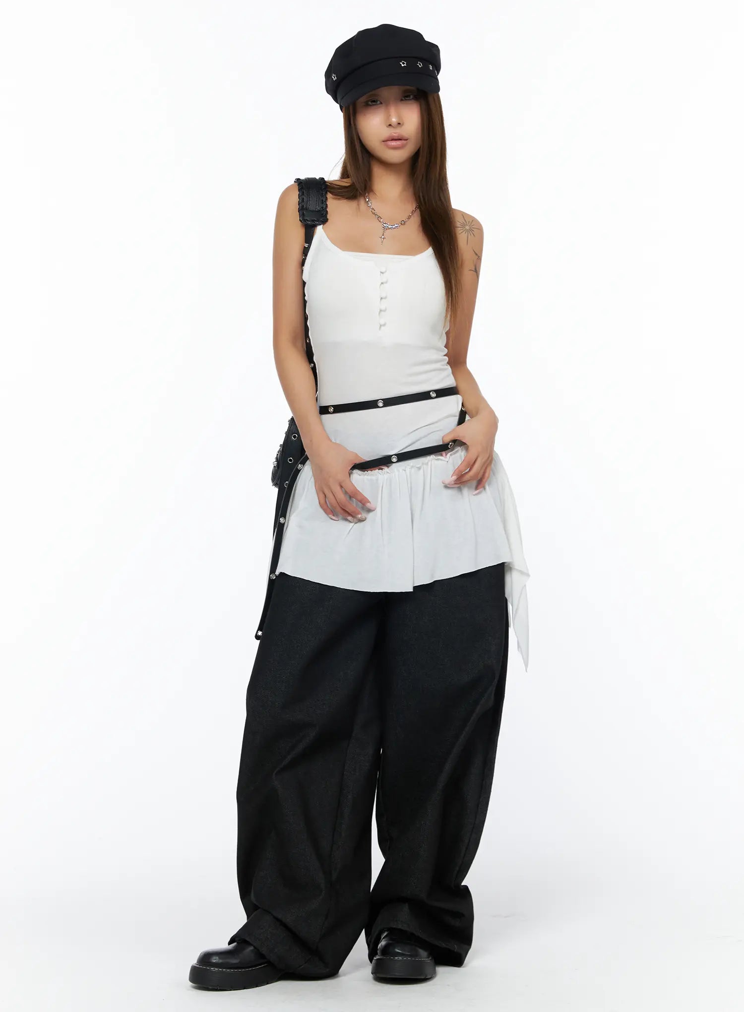 Teagan Classic Wide Leg Jeans CA516