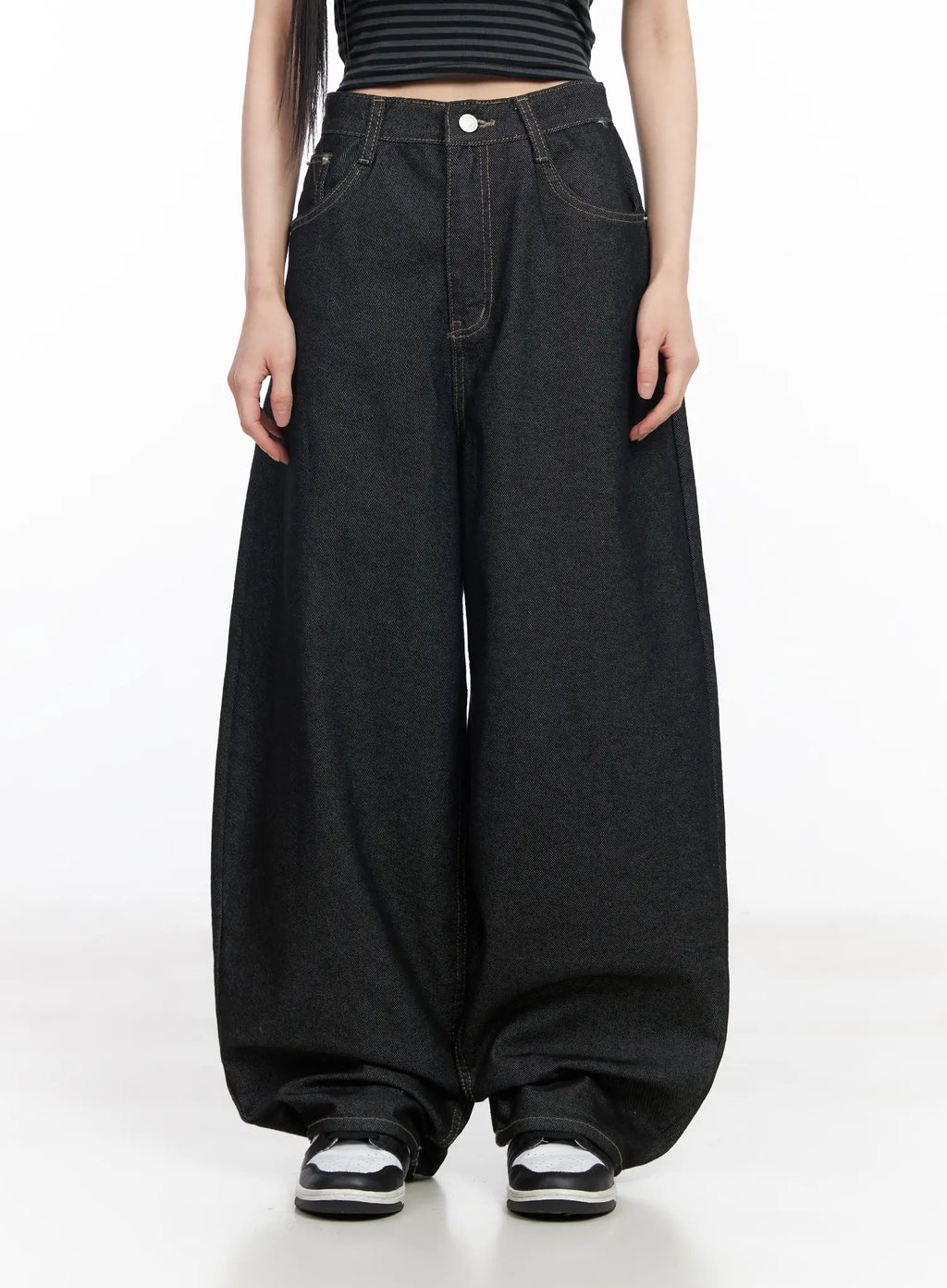 Birdie Wide Leg Baggy Jeans CF519