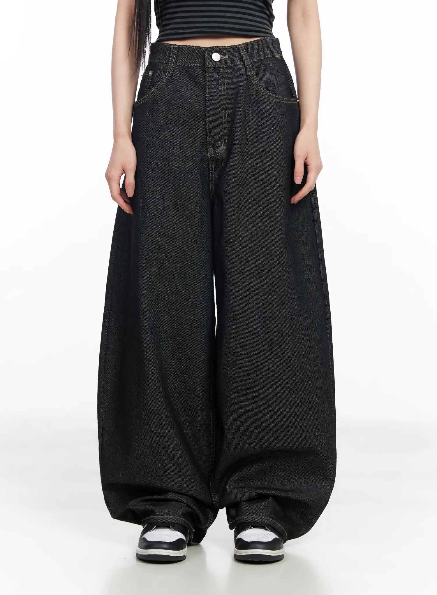 Birdie Wide Leg Baggy Jeans CF519