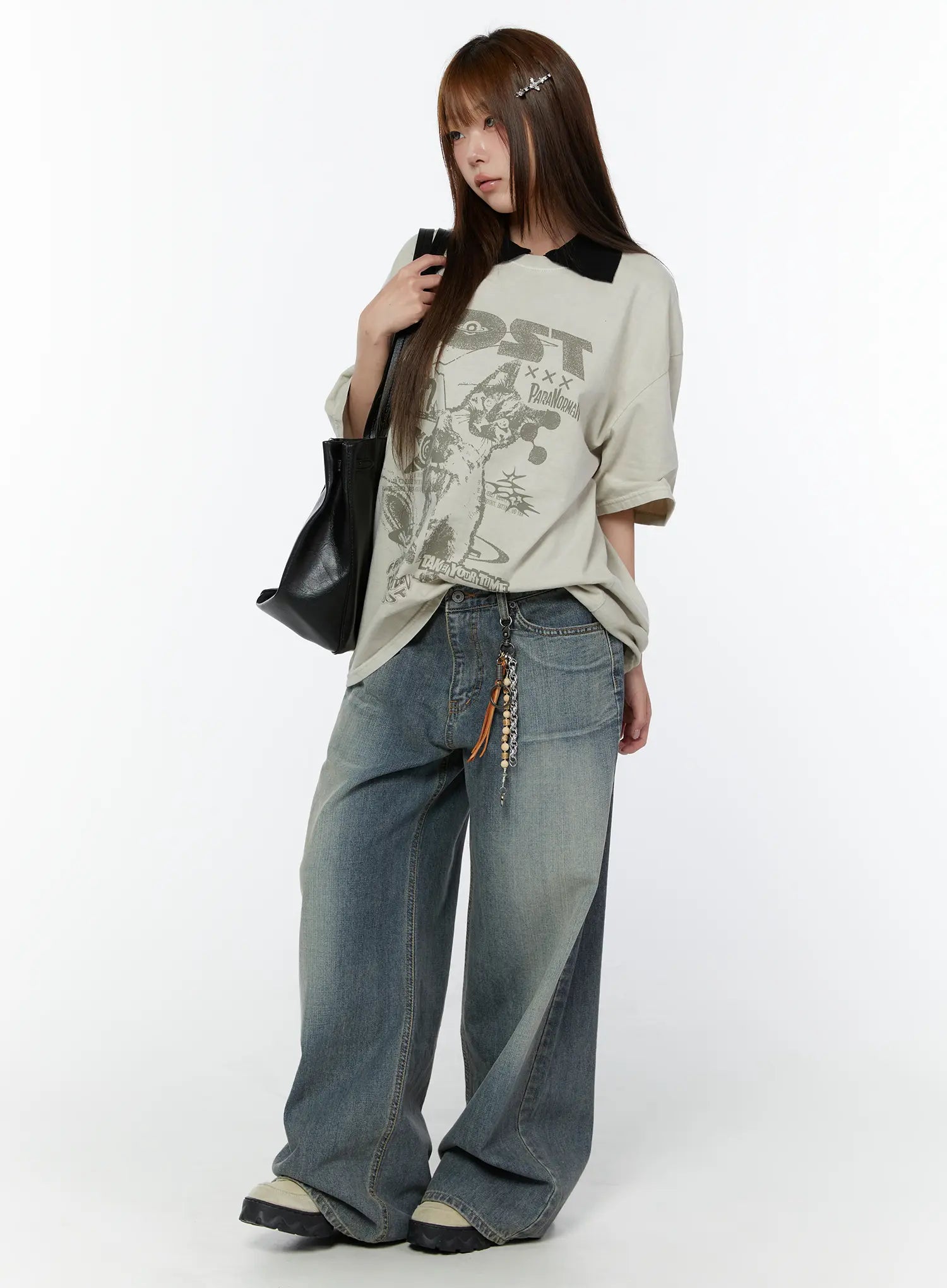 Stacy Vintage Wide Leg Jeans CY518