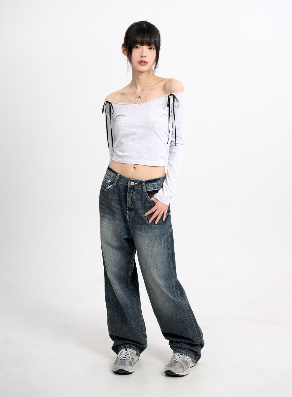 Low Waist Baggy Jeans CM415