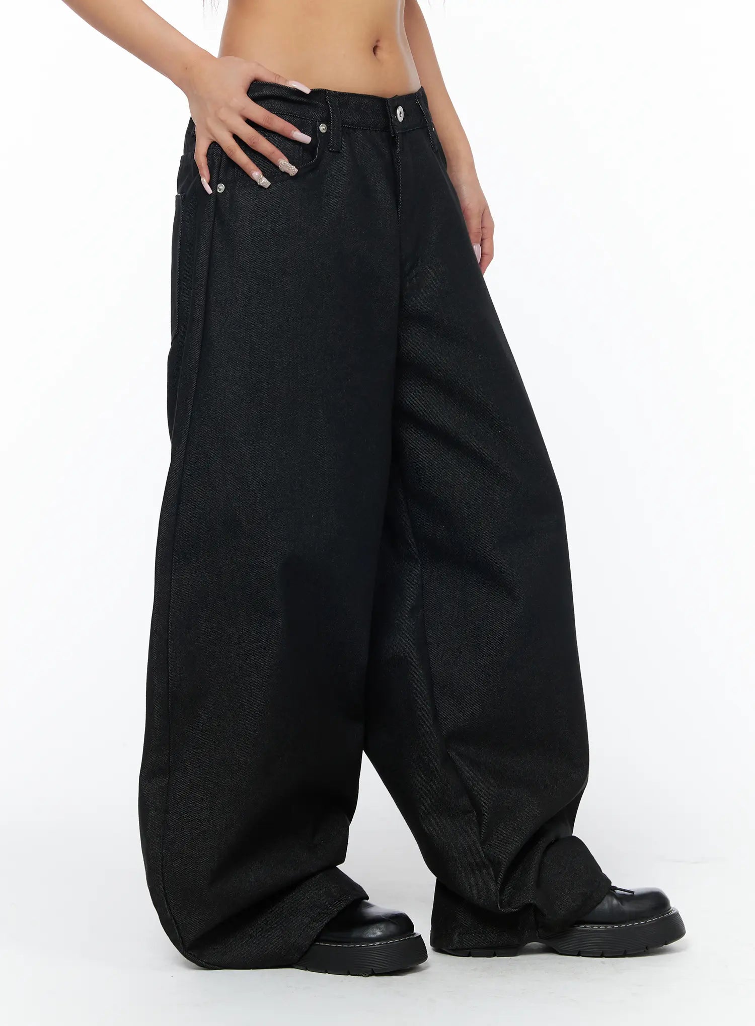 Teagan Classic Wide Leg Jeans CA516