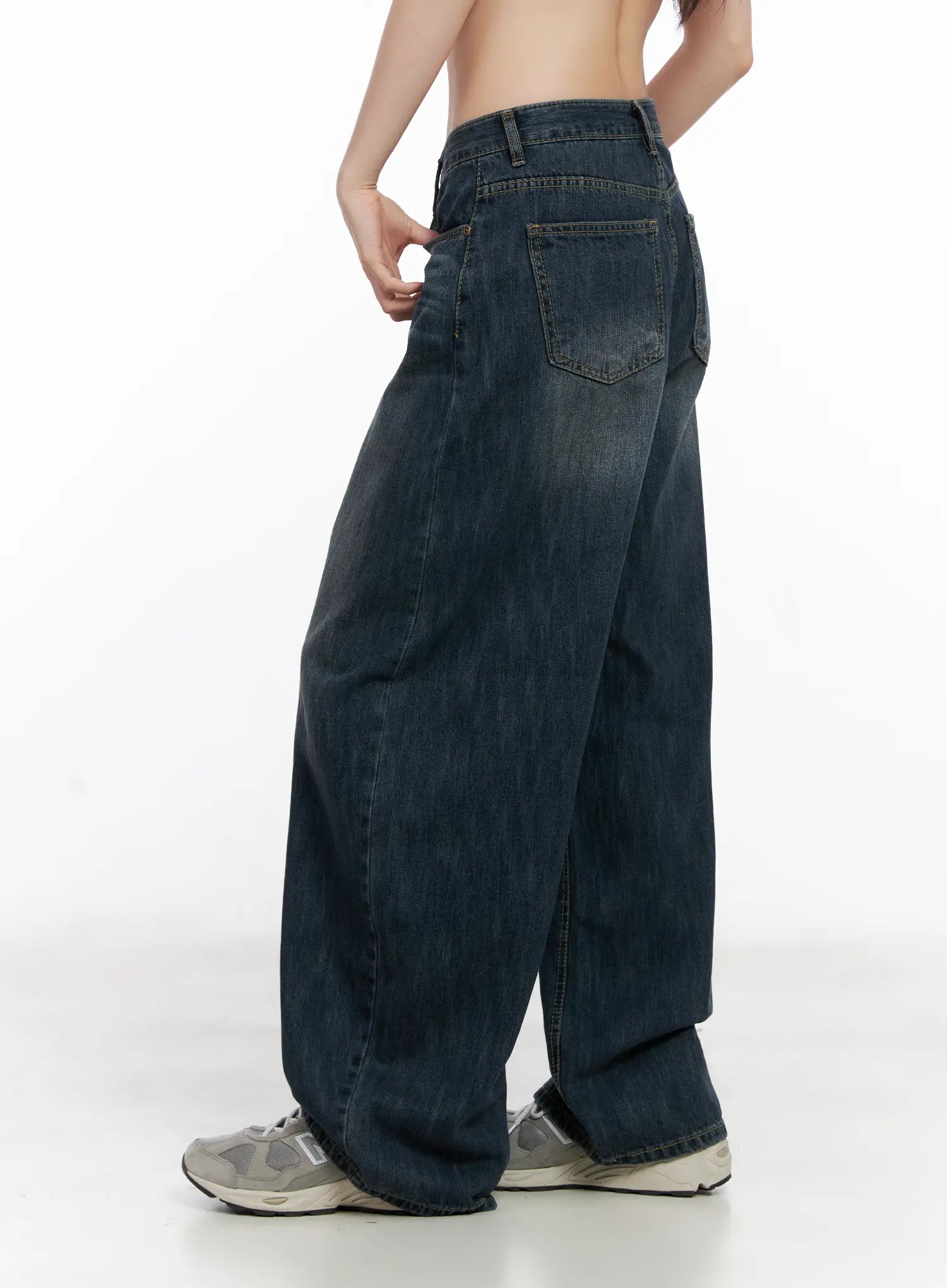Seoy Washed Denim Jeans CG525