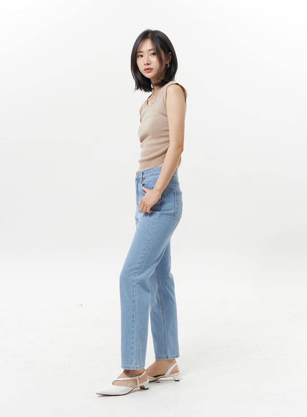 High Waist Jeans OY330