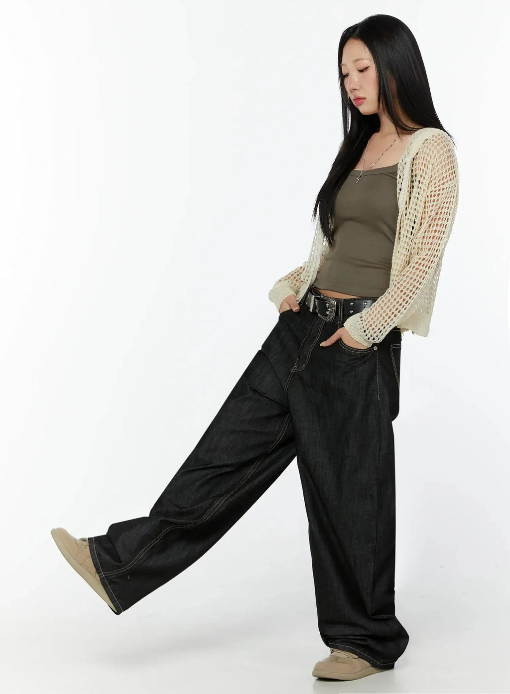 Soli No-Fade Baggy Jeans IU522