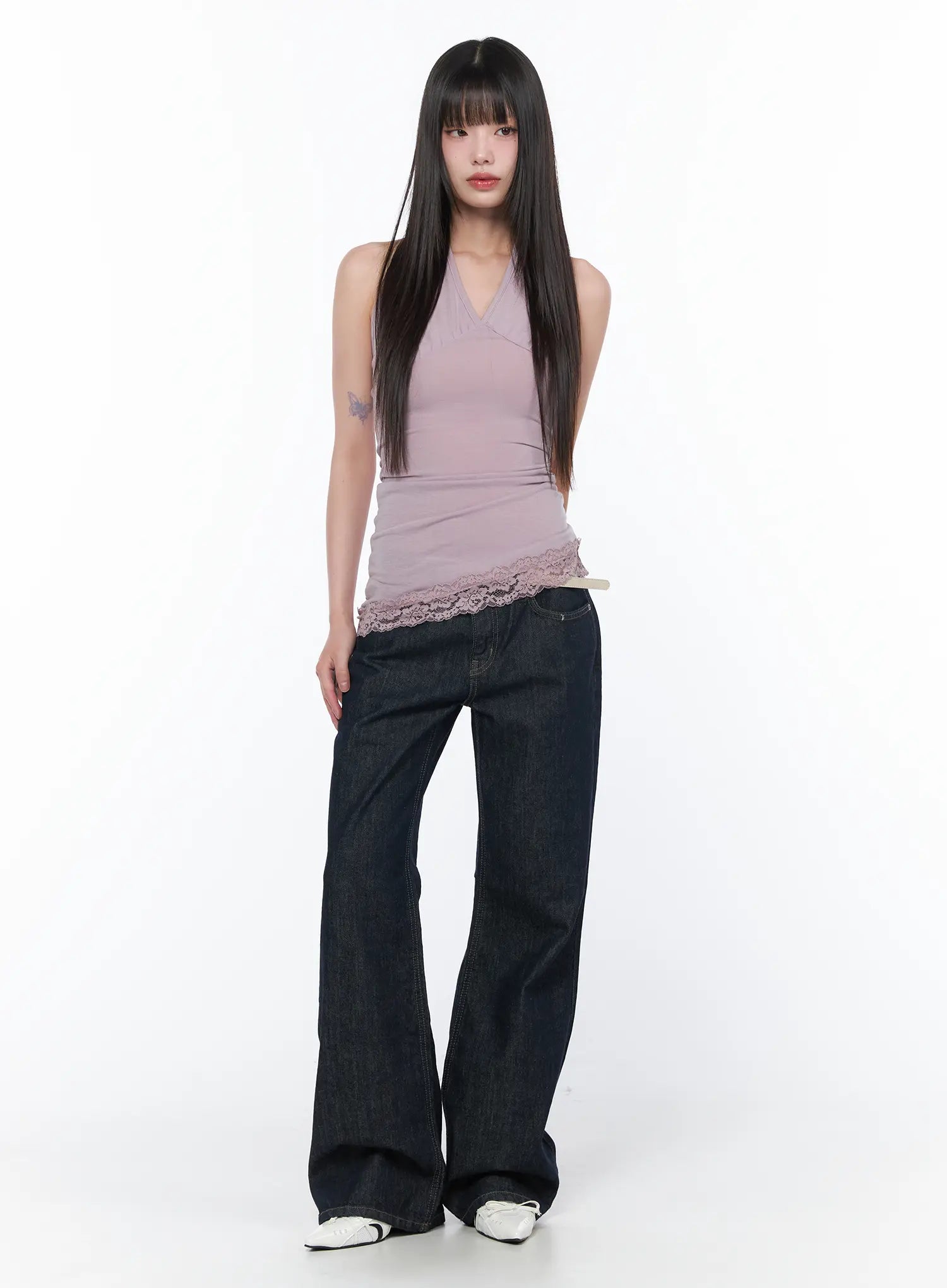 Keziah Straight-Leg Jeans CA529