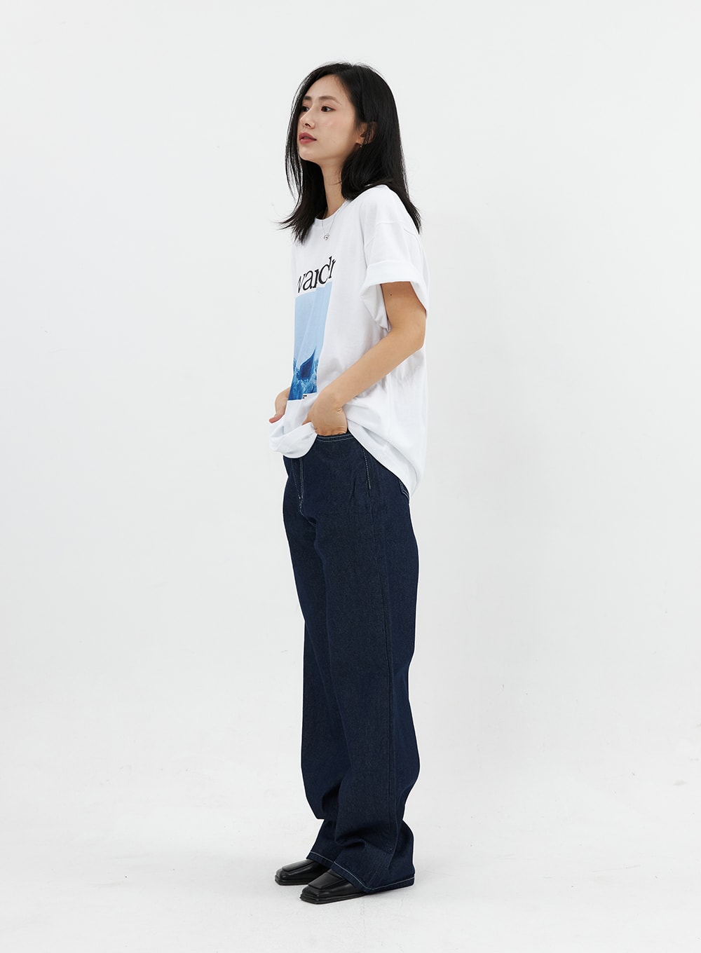 Stitched Jeans OO305