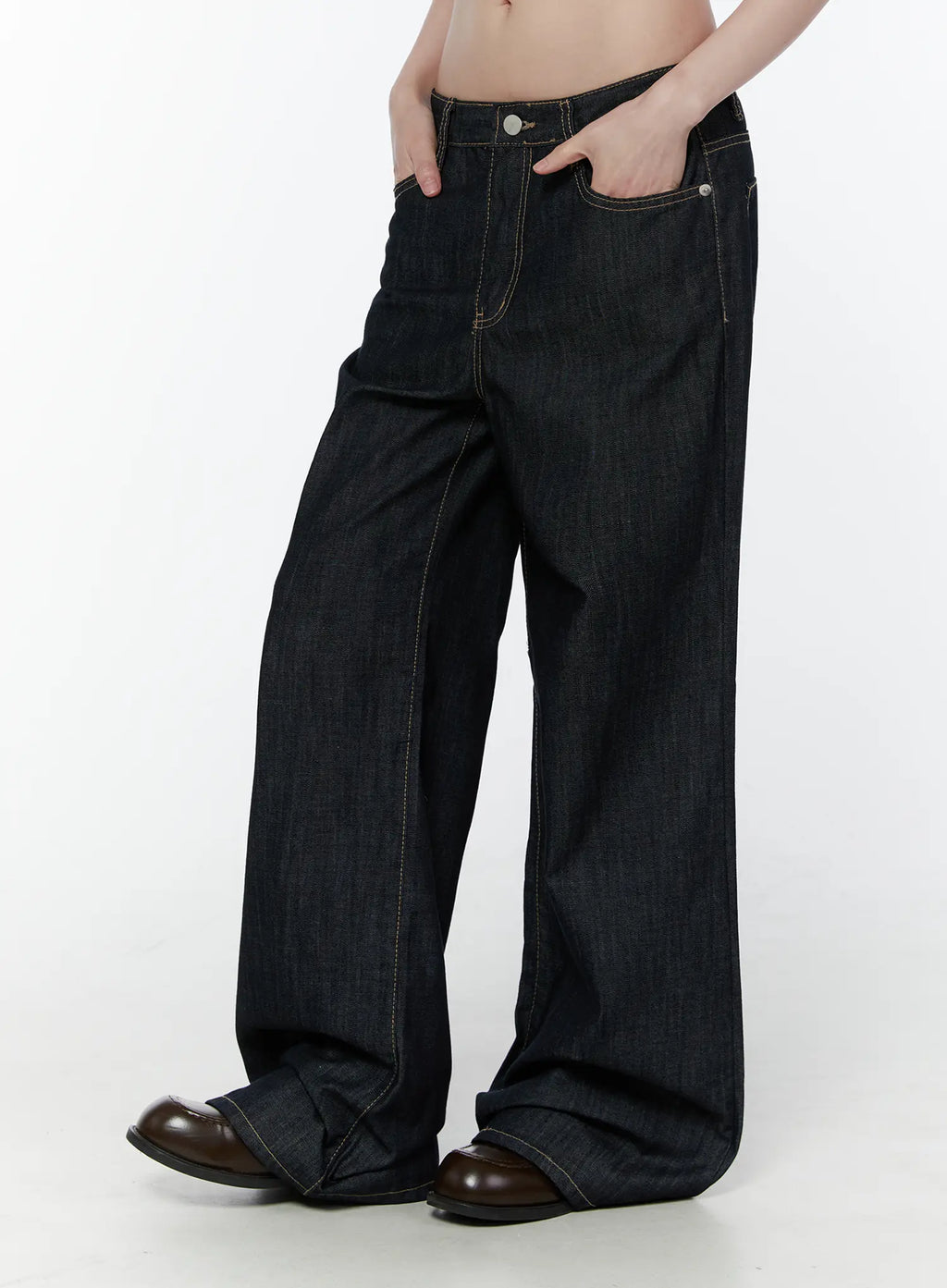 Alou No-Fade Wide-Leg Jeans CU505