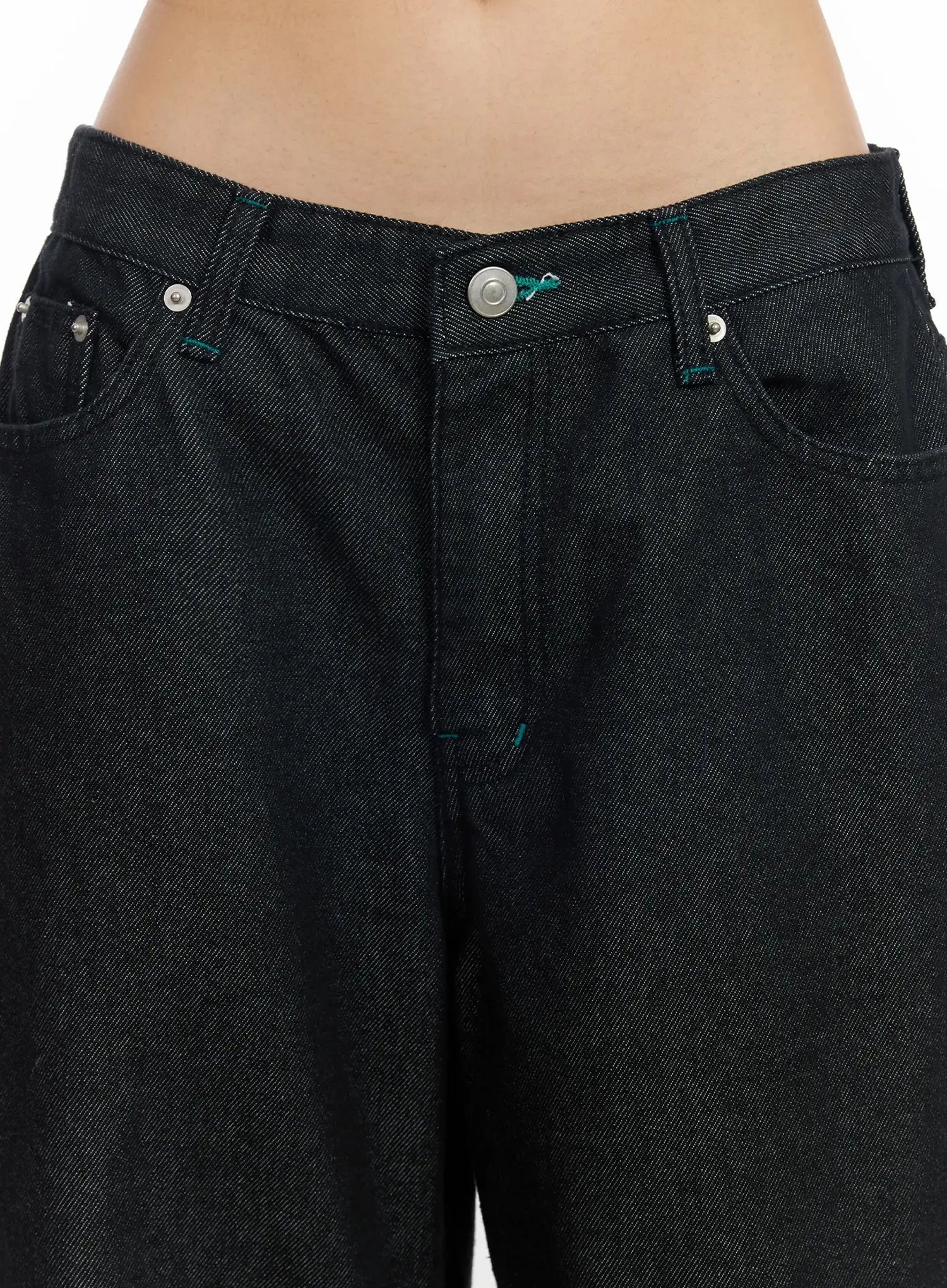 Ayah Casual Wide Leg Jeans IM530