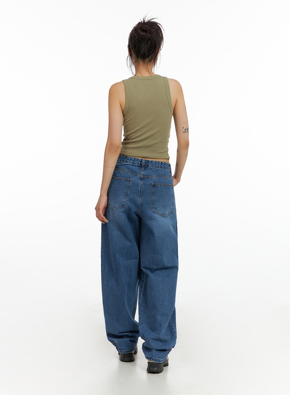 Wide Leg Baggy Jeans CL415