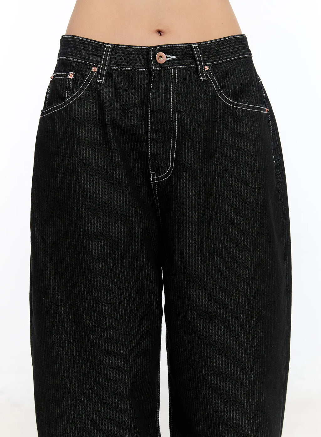 Athe Wide Stripe Jeans CA506