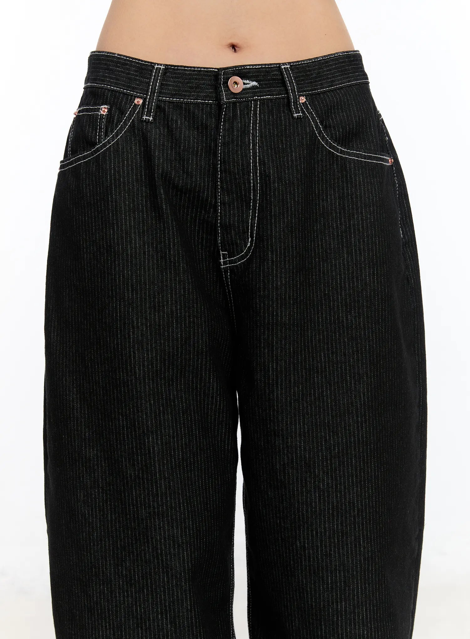 Athe Wide Stripe Jeans CA506