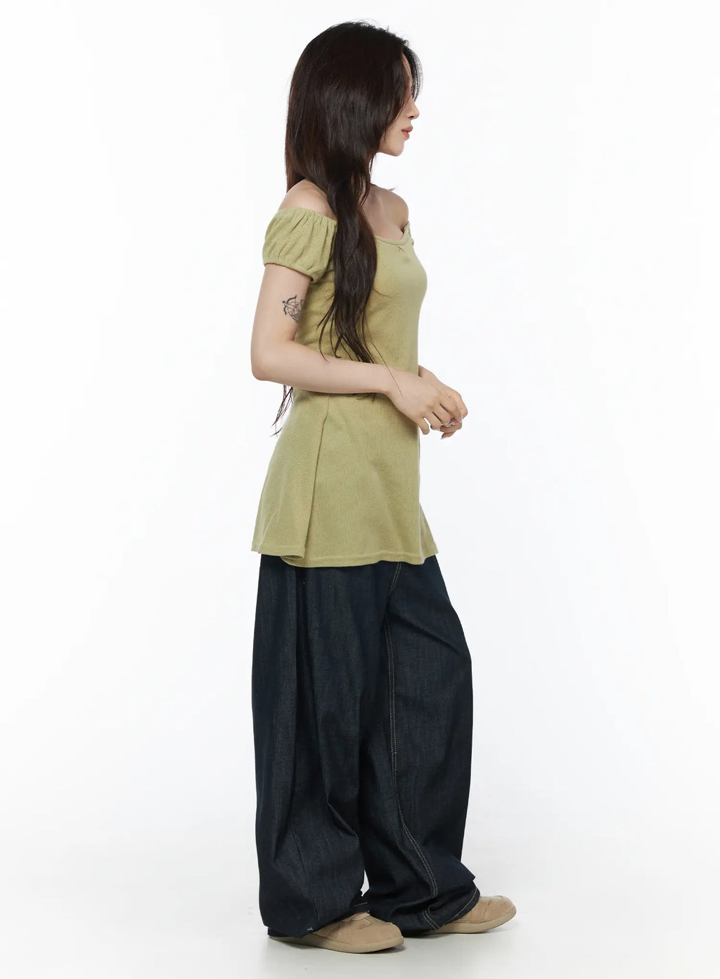 Adira Baggy Wide Jeans CU510