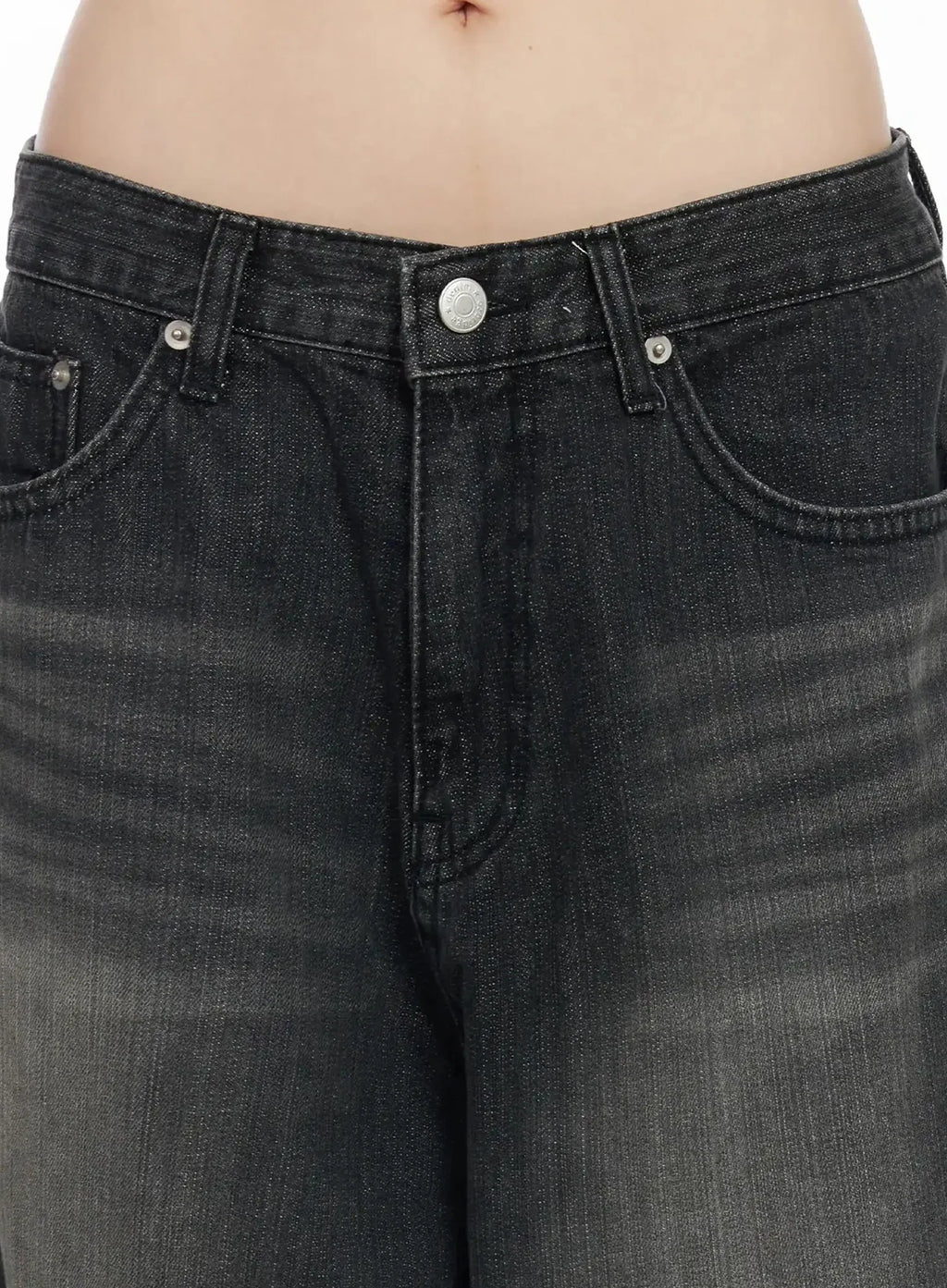Romy Back-Belt Baggy Jeans IF505