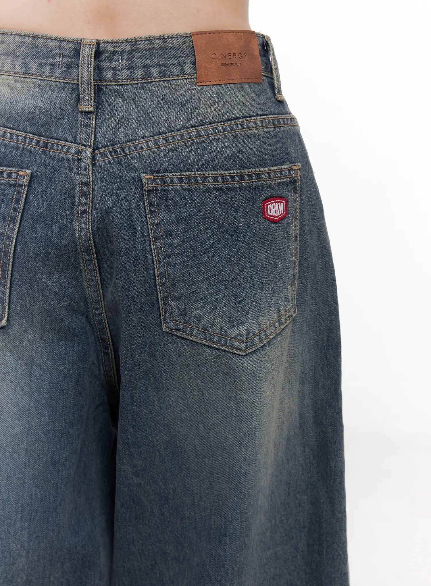 Tutt Washed Wide Leg Jeans CN504