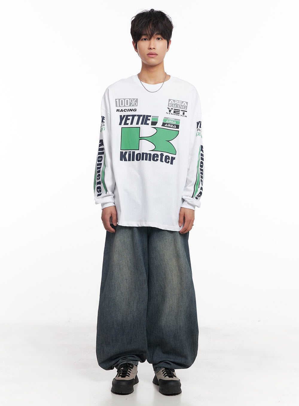 Men's Summer Drawstring Jeans IY508