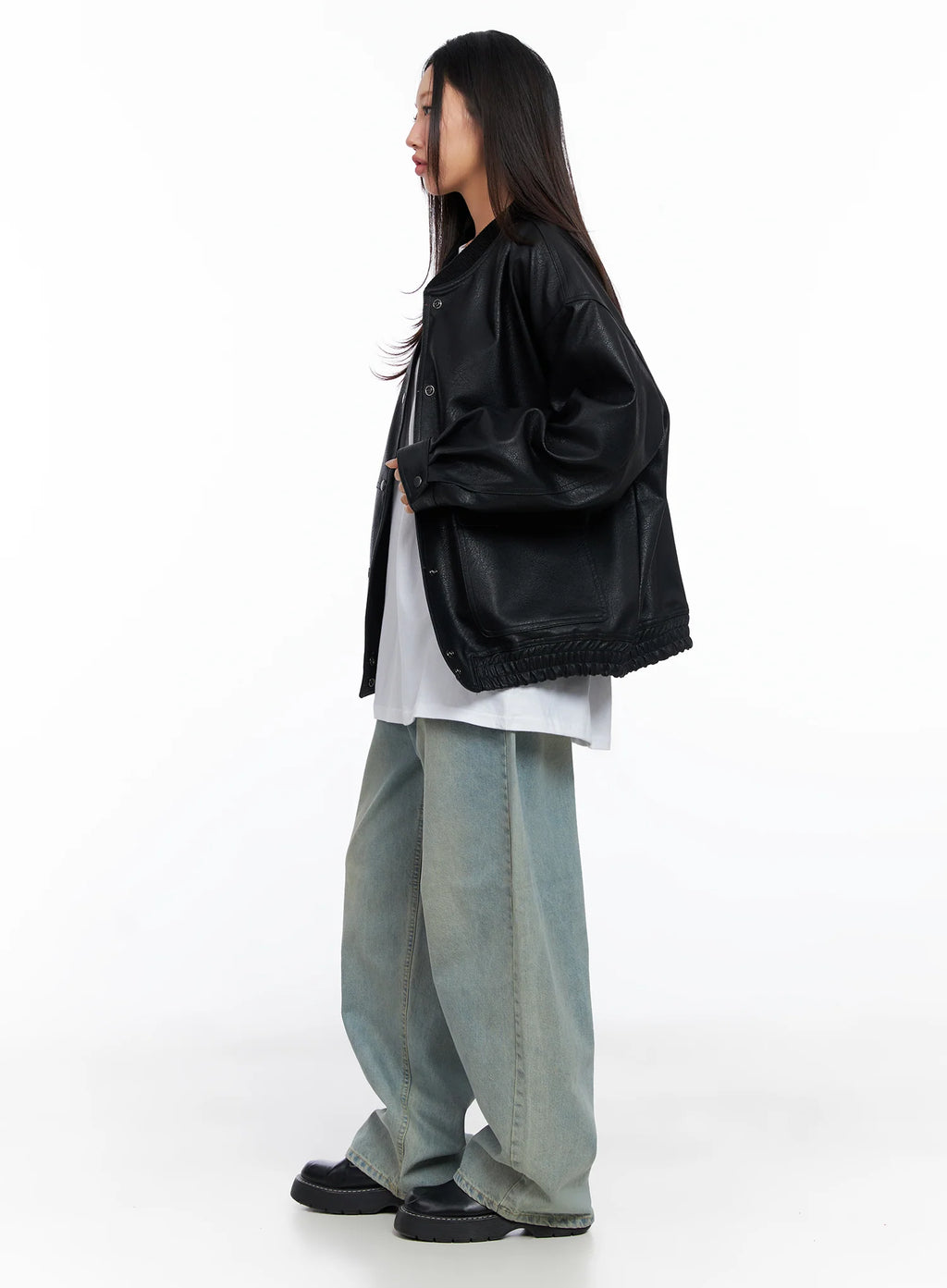 Remi Washed Baggy Jeans CO515