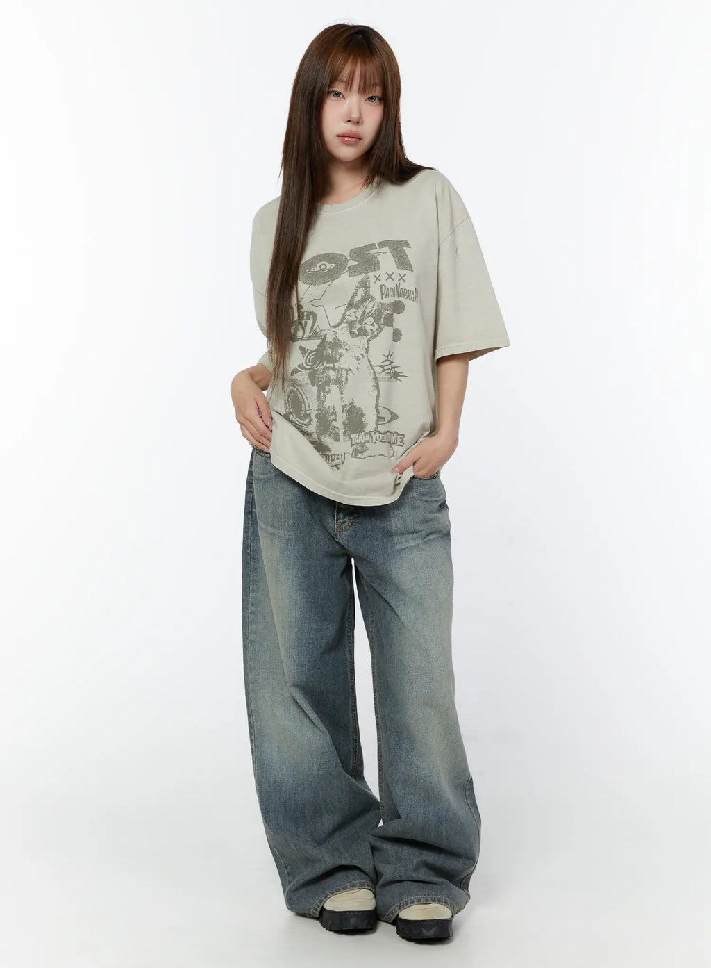 Stacy Vintage Wide Leg Jeans CY518