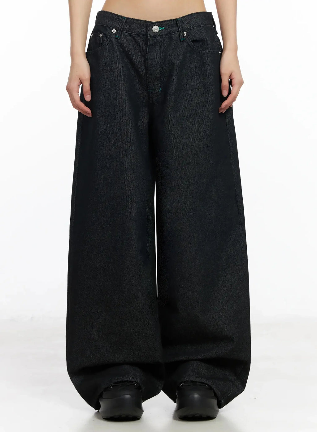 Ayah Casual Wide Leg Jeans IM530