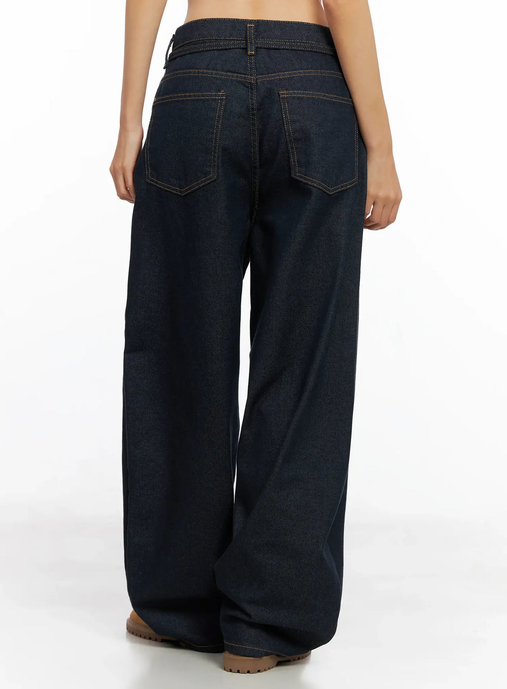 Alanna Sun Belt Baggy Jeans CO528
