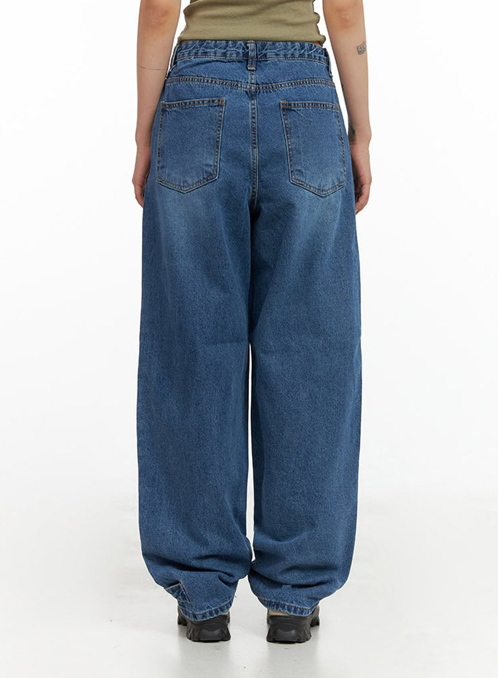 Wide Leg Baggy Jeans CL415