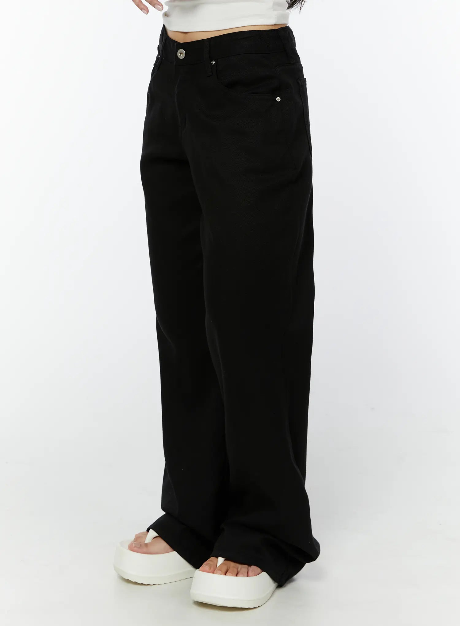 Amaiyah Low Rise Summer Bootcut Pants IY511