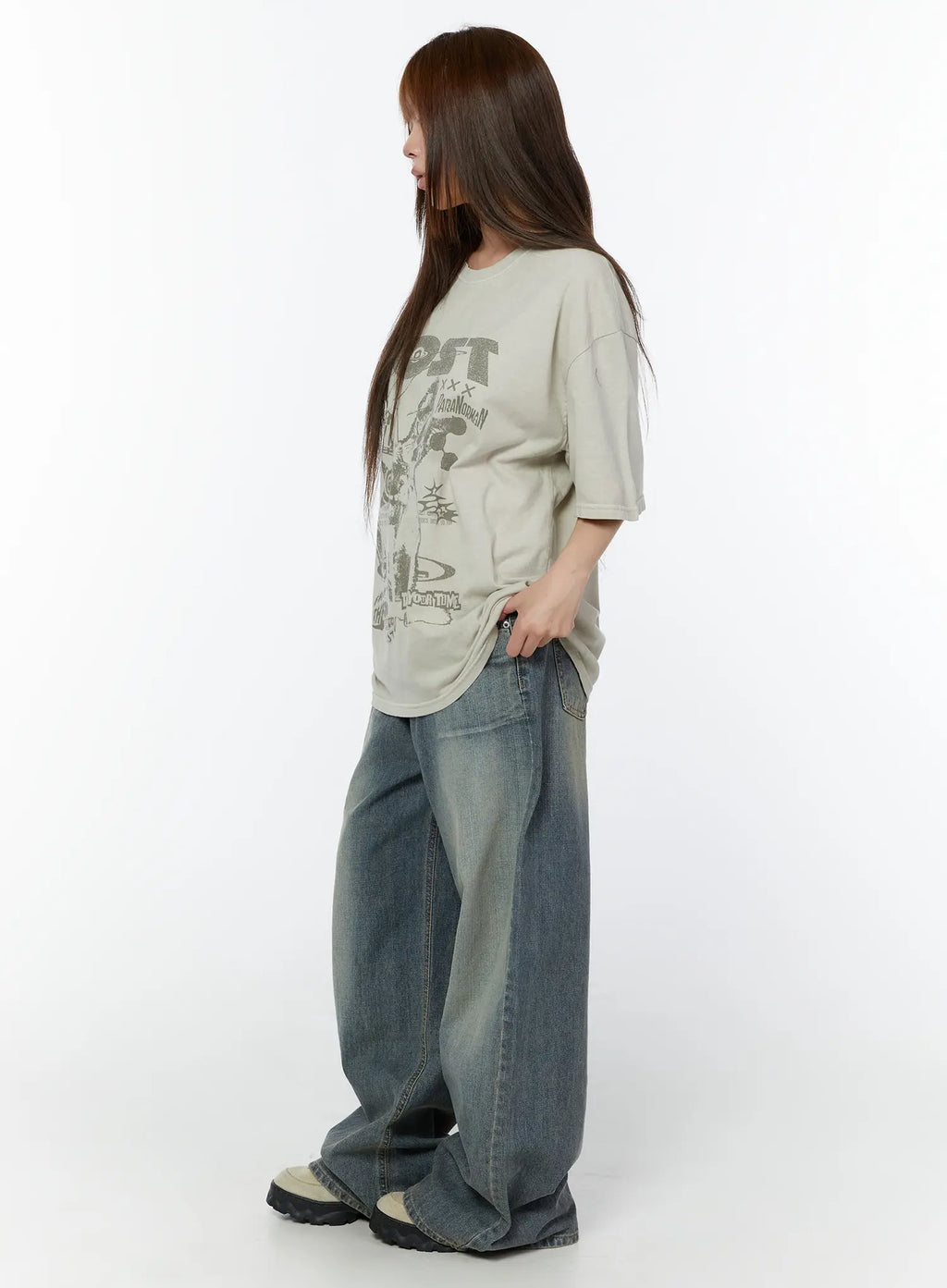 Stacy Vintage Wide Leg Jeans CY518