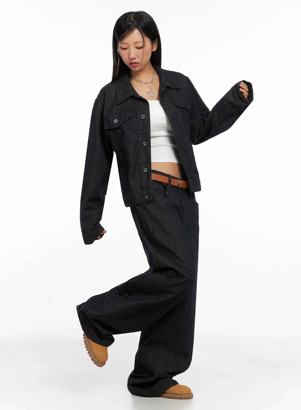 Heidi Wide-Leg Jeans IG527