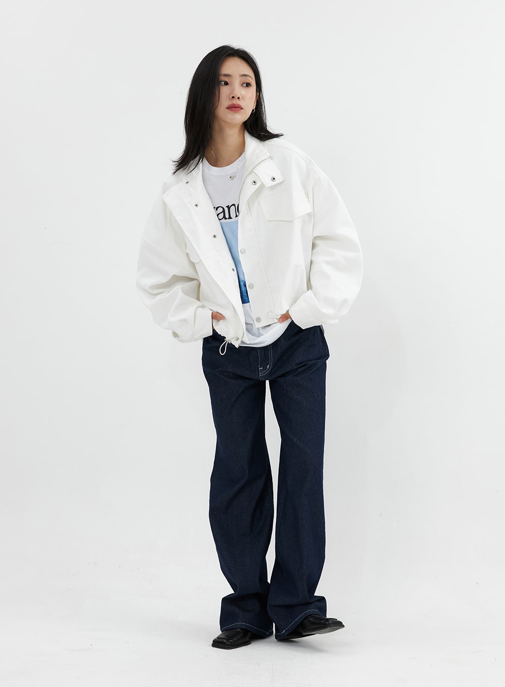 Stitched Jeans OO305